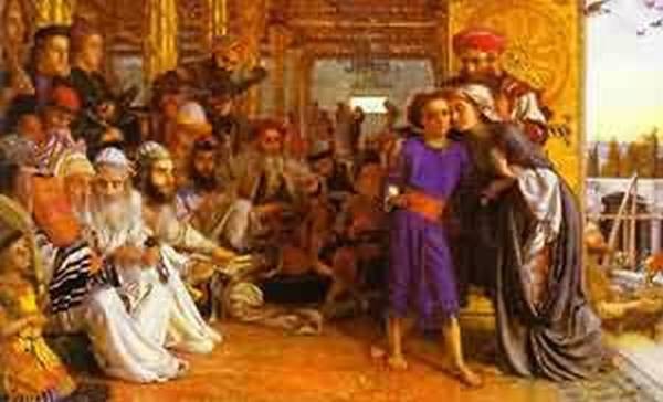 The finding of the savior in the temple 1854 1860 city art gallery birmingham uk